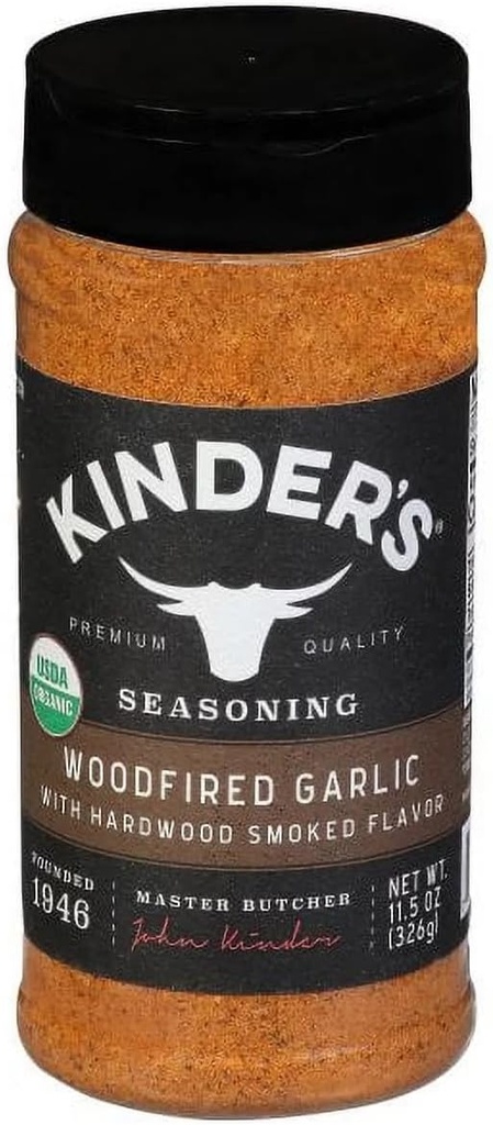 Épices Kinder's Gommage à l'ail au feu de bois 326 g