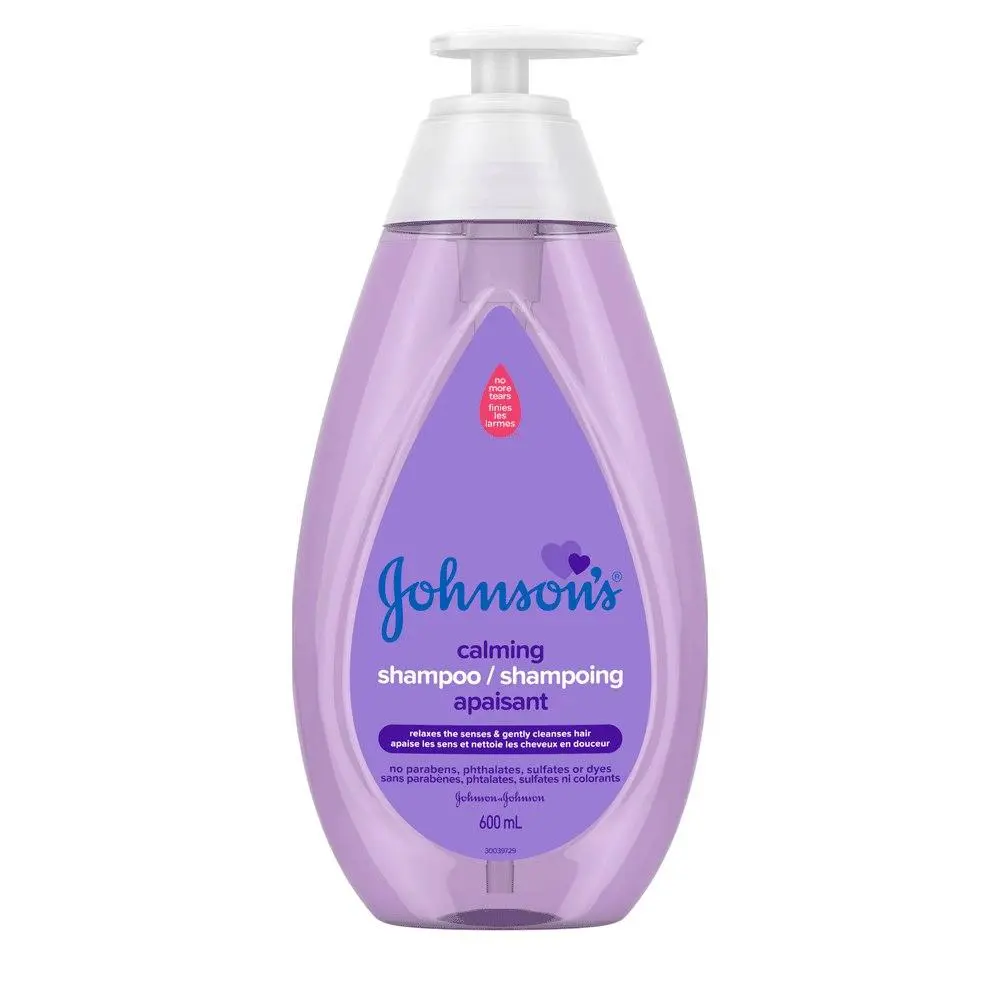 Johnson's Baby Shampoing, shampooing apaisant, sans paraben, 600 ml