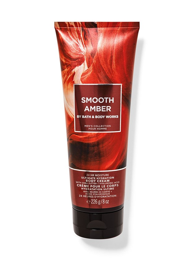 CRÉME SMOOTH AMBER HOMME BY BATHAND BODY WORKS