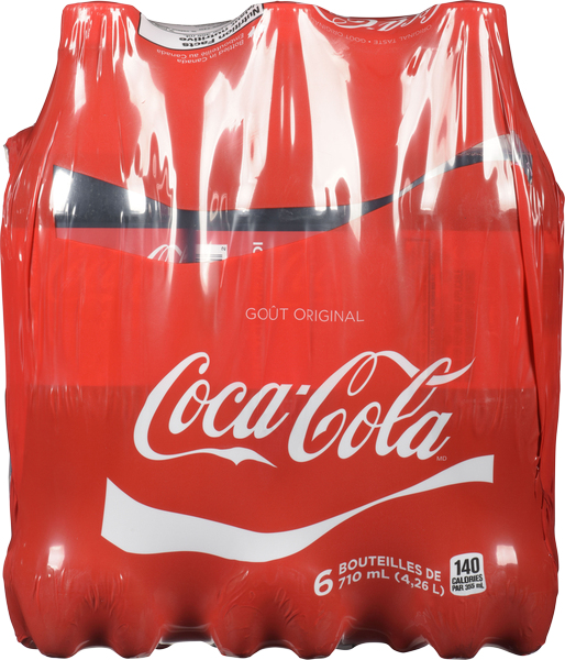 Coca-Cola Bouteilles, 710 mL, 6 Pack