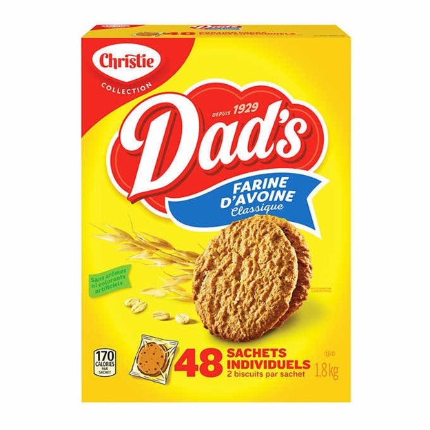 Dad’s,  Biscuits à l’avoine , 48 paquets
