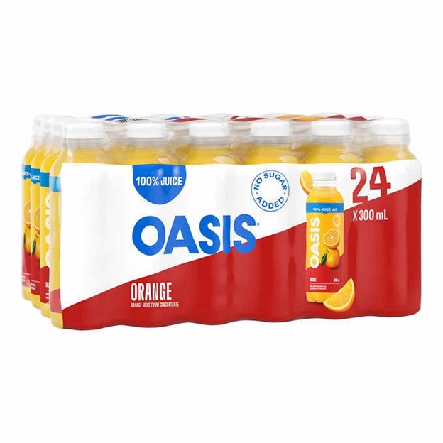 Jus Oasis ,Orange, Pack, 24 × 300 ML
