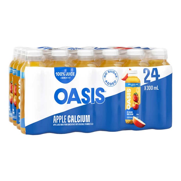 Jus Oasis, pomme, Pack, 24 × 300 ML