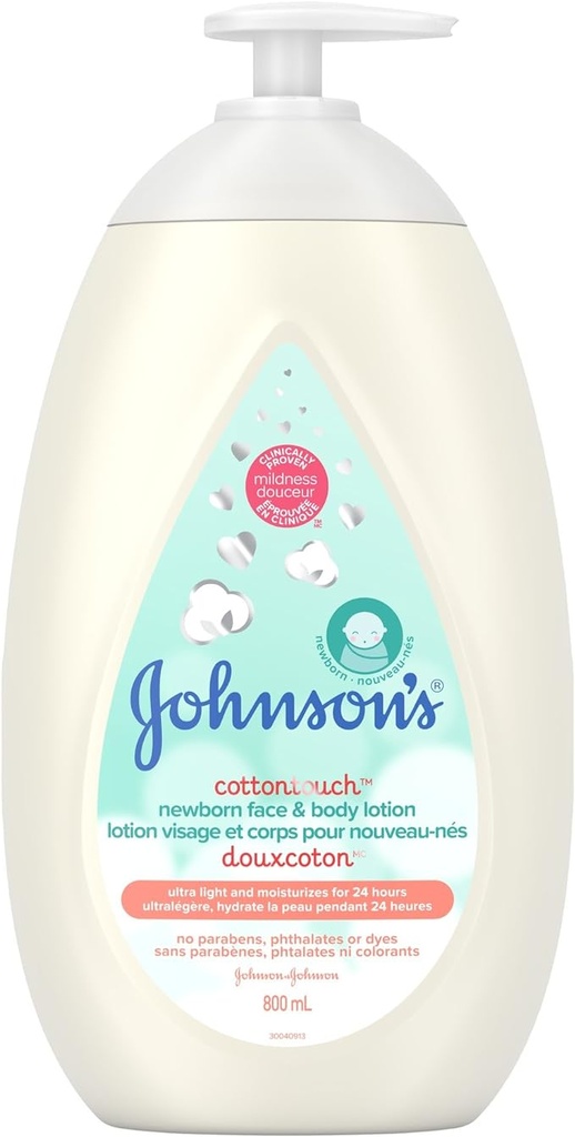 LOTION JOHNSONS DOUX COTON 800ML