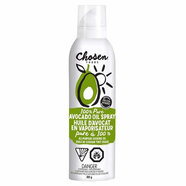 Spray Huile d'avoca Chosen Foods 100% , 382 g