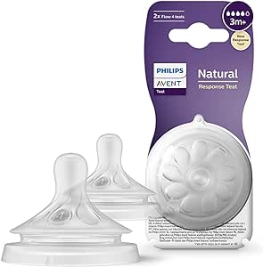 TÉTINE DE RECHANGE BIBERON  AVENT 3M+ (2X)