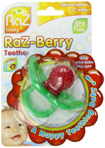 TÉTINE DENTITION RAZBERRY 3M+
