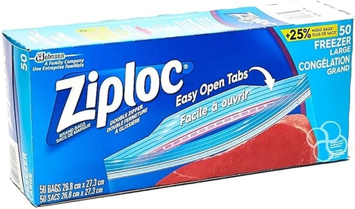 Ziploc Large 50 Pcs