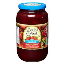 Tartinade de fraises légère, Double Fruit 1L