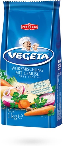 ÉPICE Vegeta Mélange avec légumes, Parfait pour l'assaisonnement, 1kg,