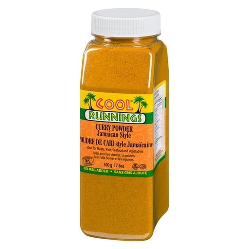 Épice Cool Runnings curry Jamaïcain 500 g