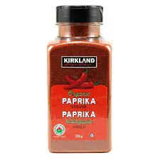 Épice paprika biologique moulu kirkland 374g