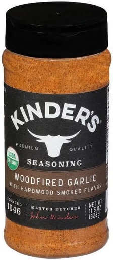 Épices Kinder's Gommage à l'ail au feu de bois 326 g