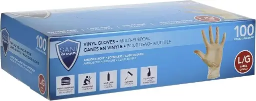 GANTS SANI GUARD 100 PAR BOITE