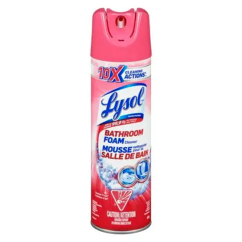 LYSOL bathroom foam cleaner
