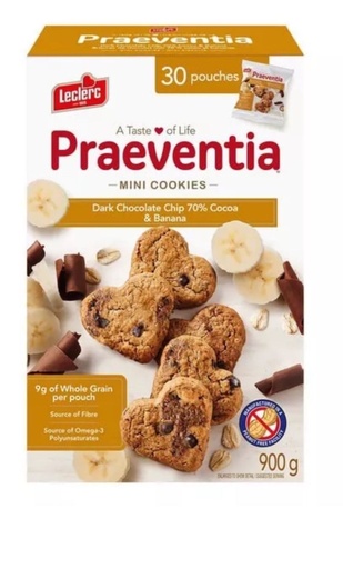 BISCUIT PRAEVENTIA MINI CIIKIES, 30 POUCHES, 900G