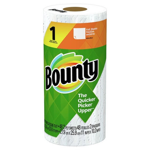 BOUNTY PLUS PAPER TOWEL ROULEAU 86 FEUILLES