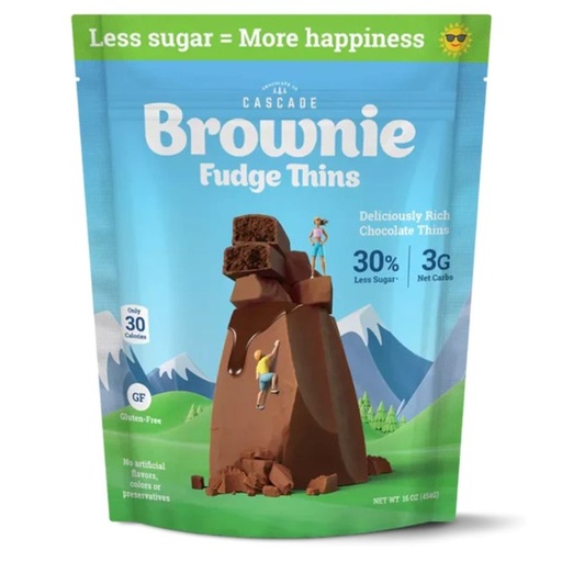 BROWNIE FONDANT AU CHOCOLAT MINI TABLETTE, 454G