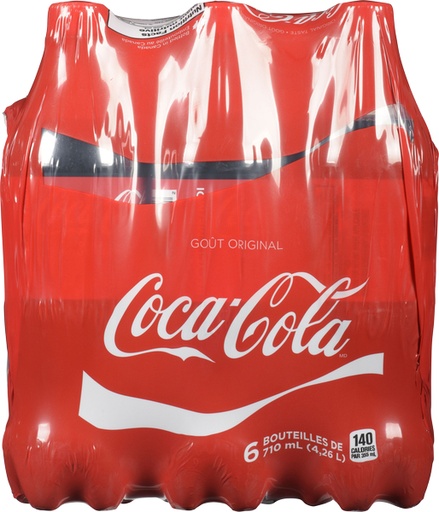 Coca-Cola Bouteilles, 710 mL, 6 Pack