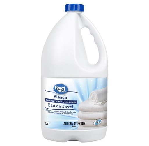 Eau de javel Great Value3,6L