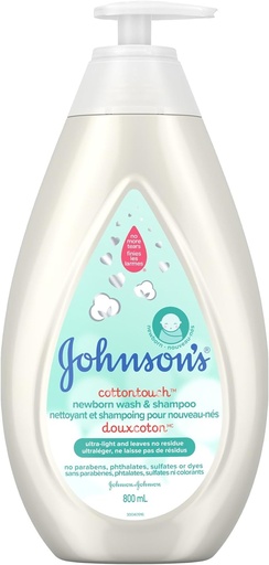 GEL DE DOUCHE JOHNSONS DOUX COTON  800ML