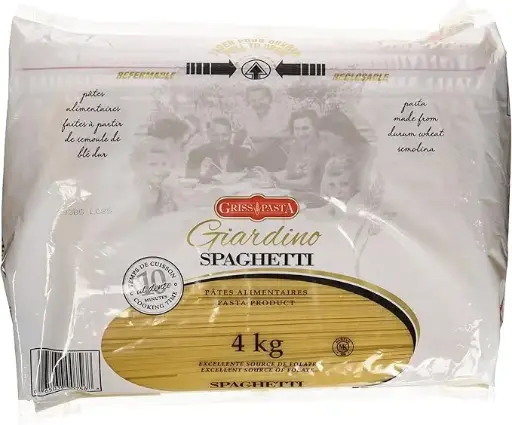 GRISSPASTA GIARDINO SPAGUETTI 4KG