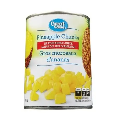 Gros morceaux d'ananas 540ml
