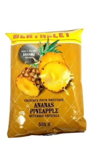JUS BERTHELET BEVERAGE CRYSTALS  ANANAS 425G