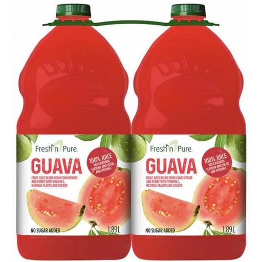 Jus Goyave Fresh’n Pure 100% PACK 2 × 1.89 L