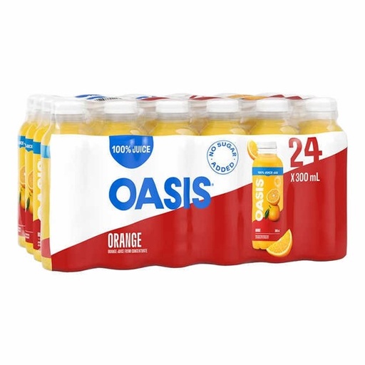 Jus Oasis ,Orange, Pack, 24 × 300 ML