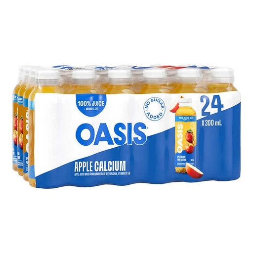 Jus Oasis, pomme, Pack, 24 × 300 ML