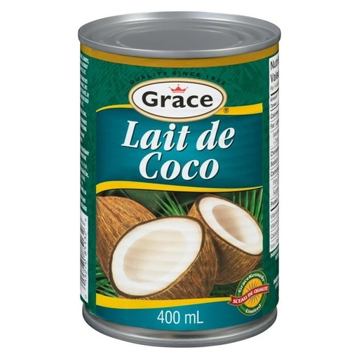 LAIT DE COCO GRACE 400ML