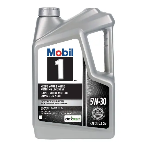 HUILE MOBILE 1, 5W30 Synthetic , 4.73-L