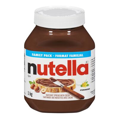NUTELLA FERRERO FORMAT FAMILIAL 1KG