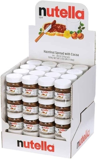 NUTELLA FERRERO PETIT POT,   PAQUET 64 x25G