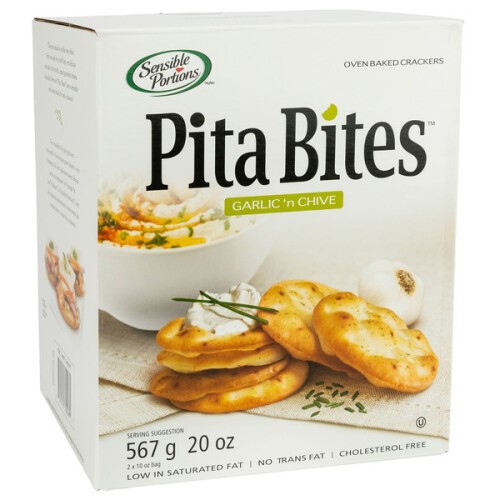 PITA BITS GARLIC' N CHIVE 567G