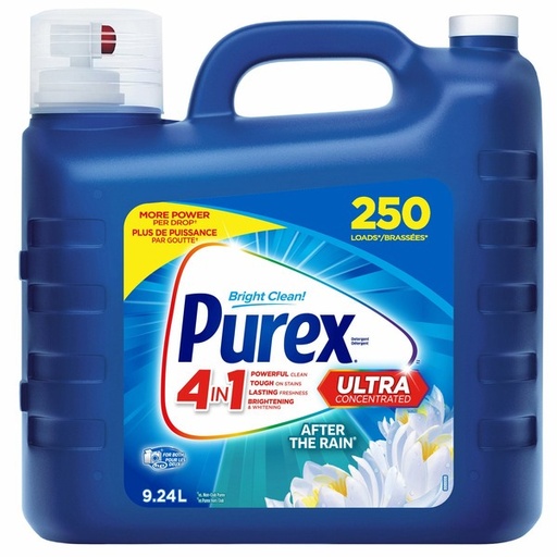 Purex - Détergent à lessive ultra concentré ,  250 charges de lavage