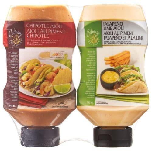SAUCE AIOLI AU PIMENT CHIPOTLE, Lot de 2
