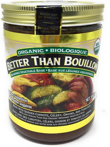 SAUCE BETTER THAN BOUILLON AUX  LÉGUMES 597G