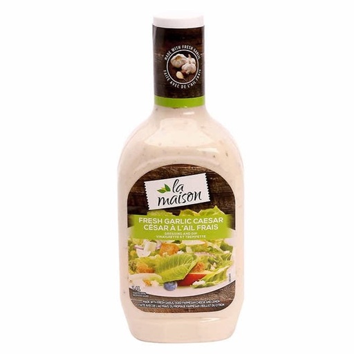 SAUCE VINAIGRETTE CÉSAR À L’AIL FRAIS LA MAISON, 1,4 L