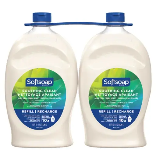 Savon hydratant pour les mains, Aloès apaisant, Softsoap, 2,36 L